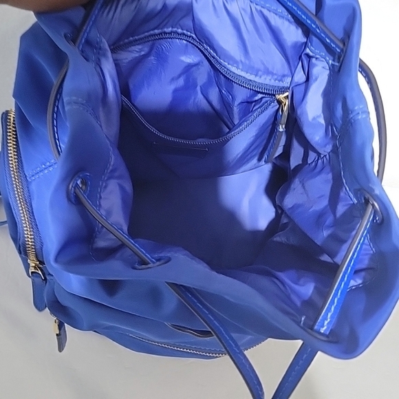 LAUREN Ralph Lauren Keely Soft Nylon Backpack Small Blue - Picture 7 of 12